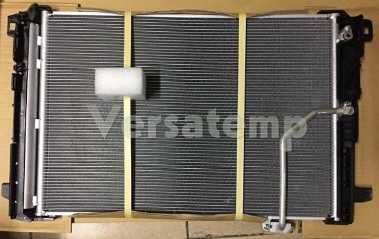 A/C, Condenser assembly, DCN17035, 61-2053443, 2045000654, MB E350 W212 2010